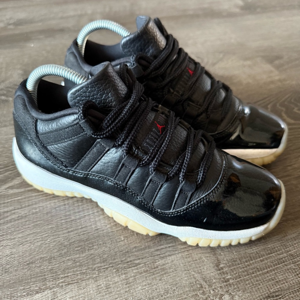 Jordan Kids Sneakers Black with White and Tan Accents